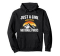 Just Who Loves National Parks Hoodie - Minimalist Print Men Women - T-Shirt, Sweatshirt, Hoodie
