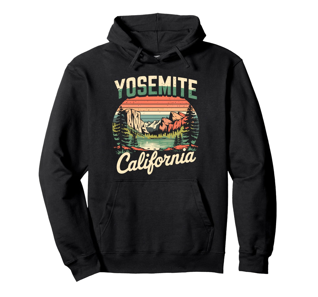Yosemite California Sunset Hoodie - Casual Everyday Wear Men Women - T-Shirt, Sweatshirt, Hoodie