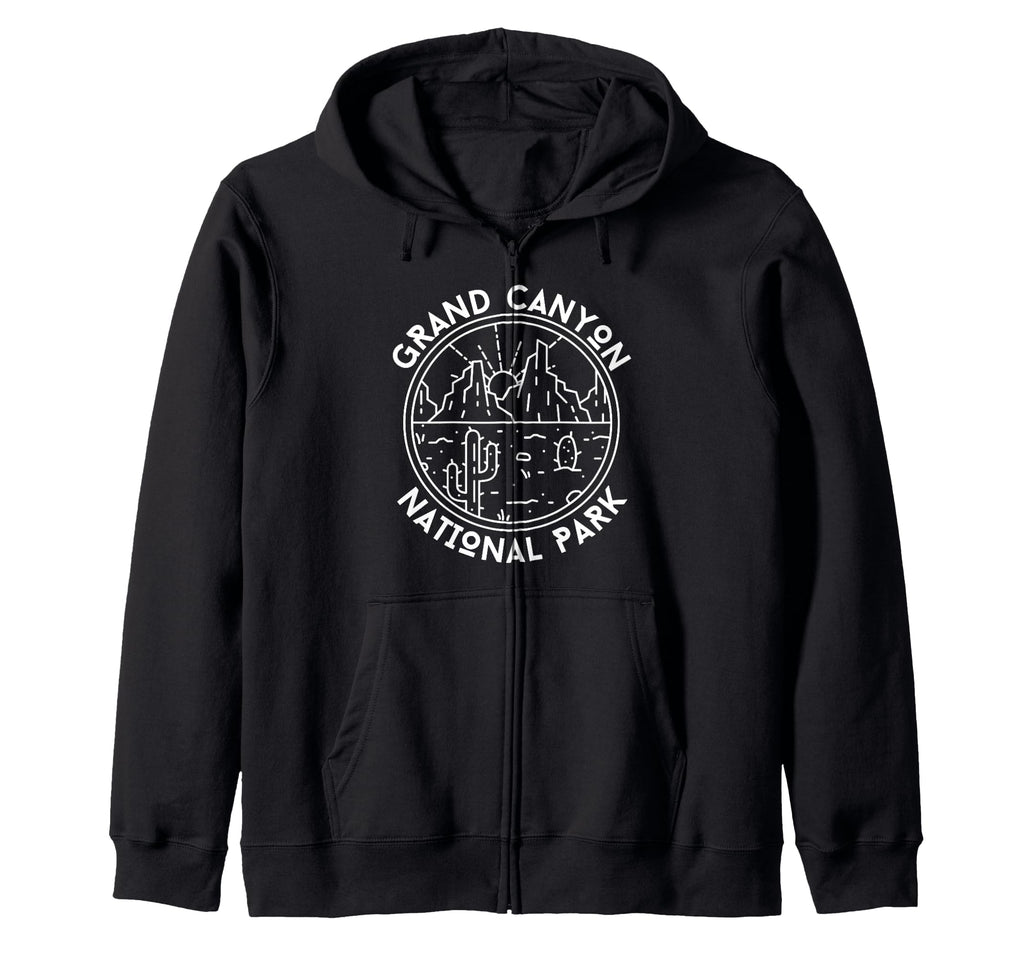 Grand Canyon National Park Arizona Usa Hoodie - Custom Art Print Men Women - T-Shirt, Sweatshirt, Hoodie