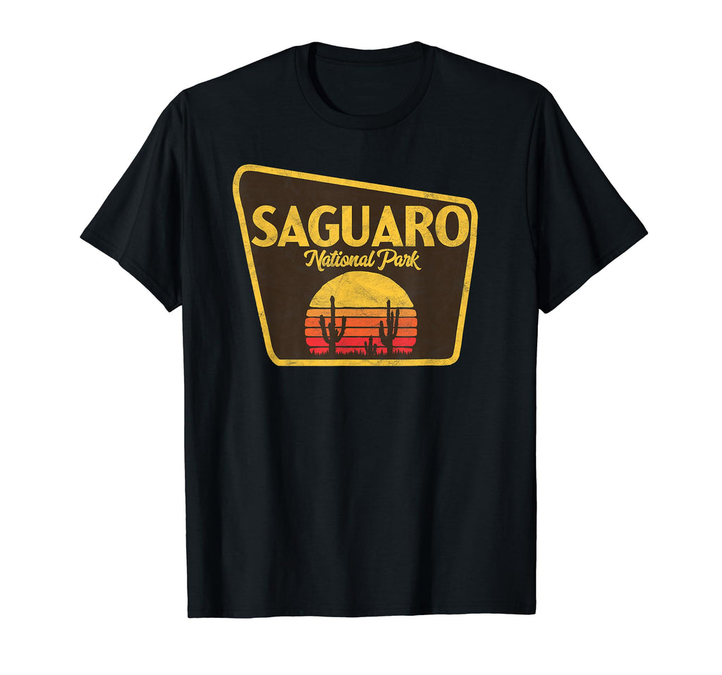 Saguaro National Park Sign T-Shirt - Graphic Print Men Women - T-Shirt, Sweatshirt, Hoodie