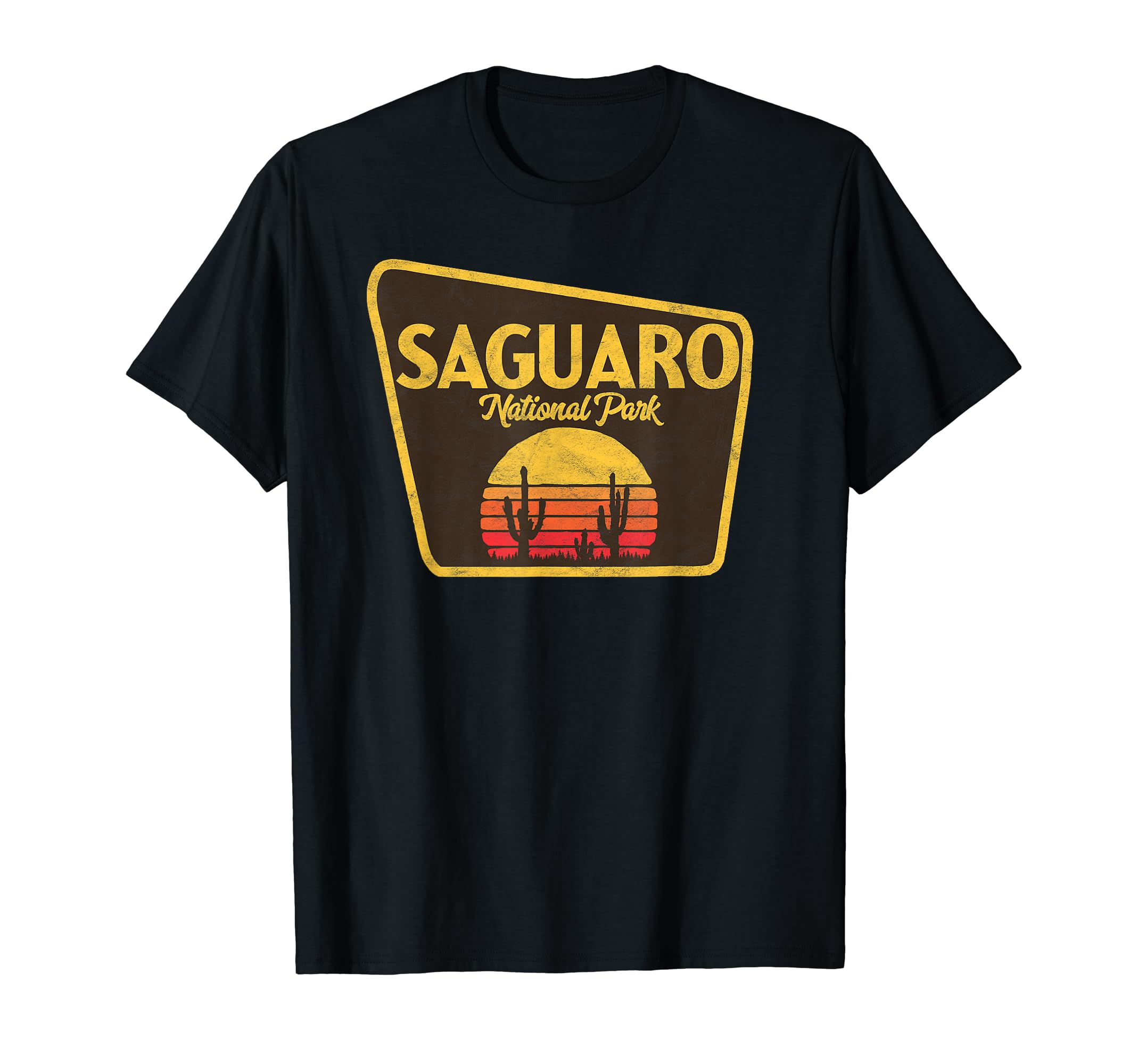 Saguaro National Park Sign T-Shirt - Graphic Print Men Women - T-Shirt, Sweatshirt, Hoodie