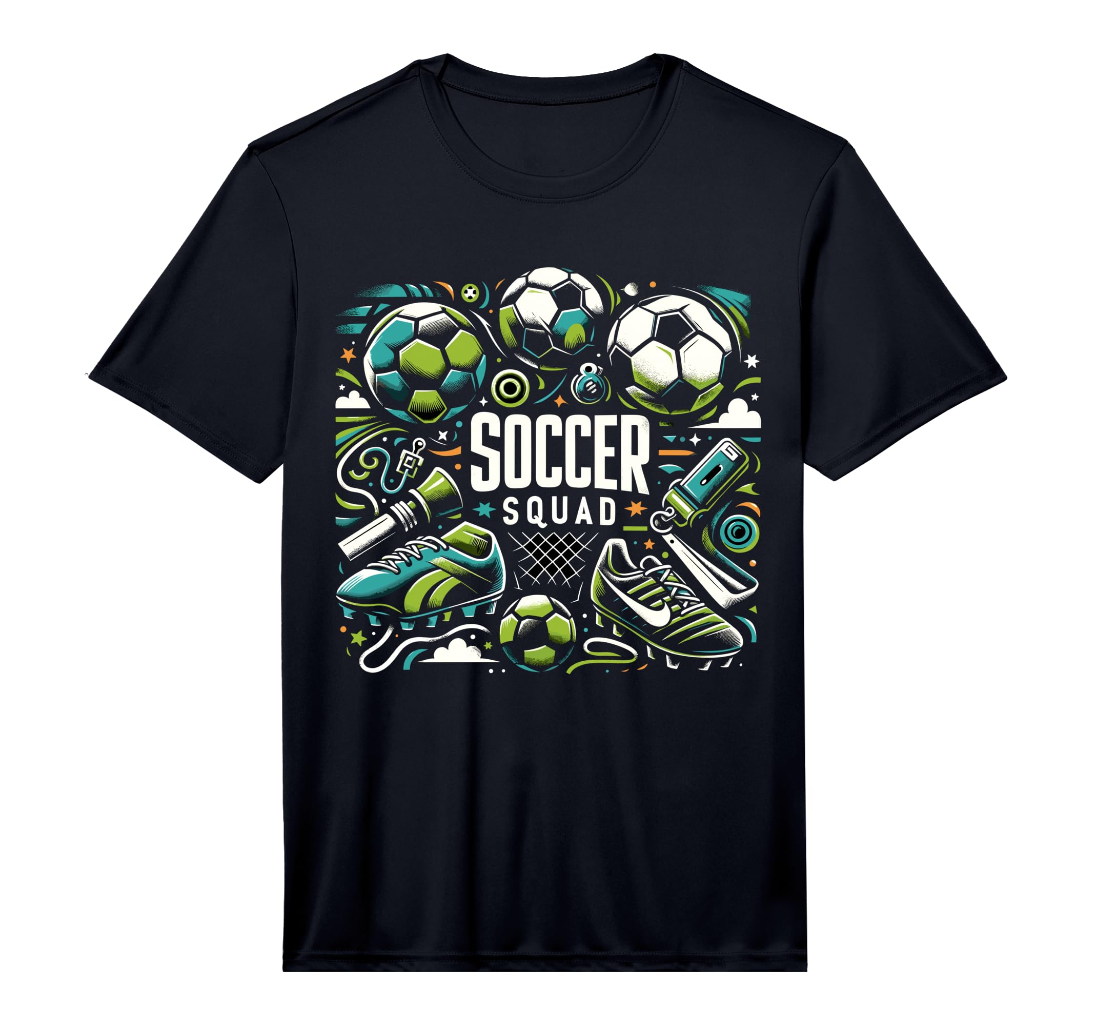 Soccer Squad Soccer Soccer Players Soccer T-Shirt - Unique Graphic Unisex - T-Shirt, Sweatshirt, Hoodie
