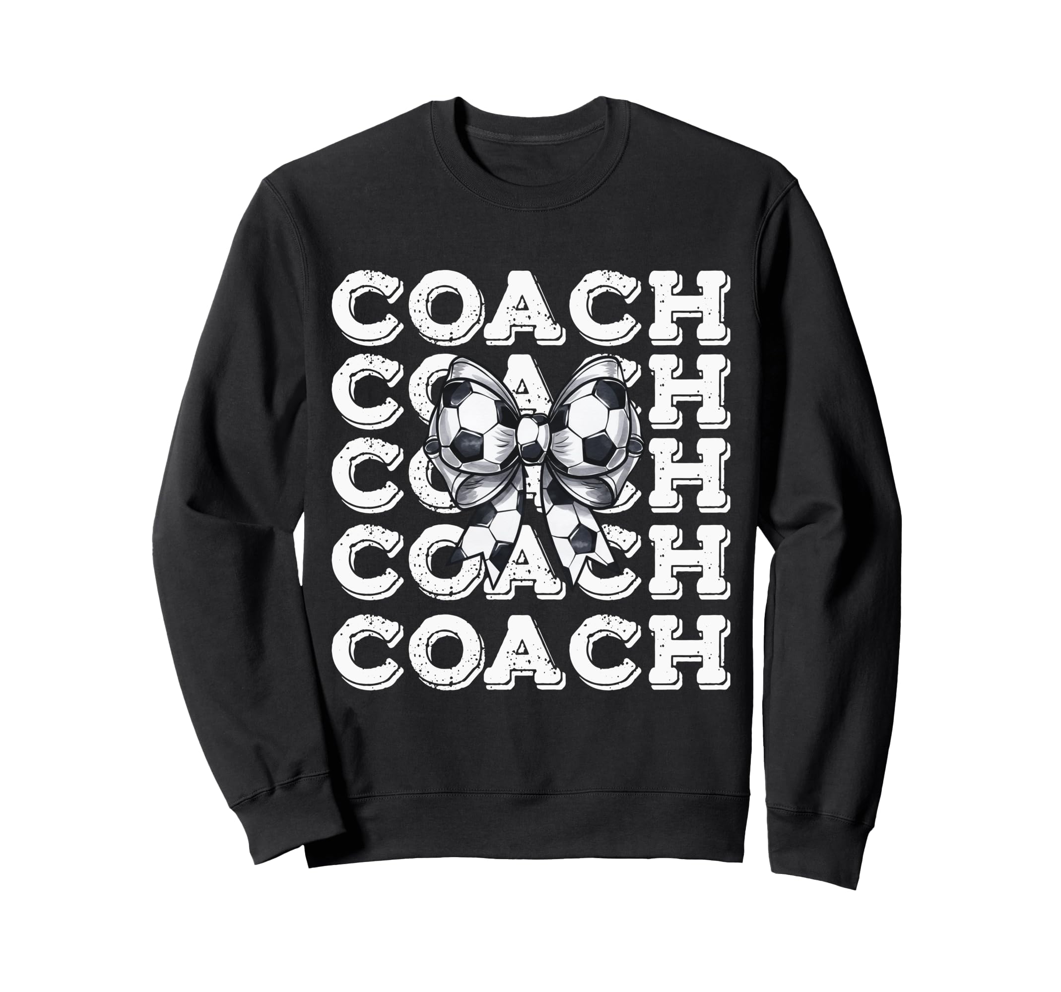 Coquette Soccer Coach Matching Family Sweatshirt - Minimalist Print Unisex - T-Shirt, Sweatshirt, Hoodie