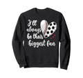 Huge Fan Soccer Baseball Player Mama Sweatshirt - Unique Graphic Men Women - T-Shirt, Sweatshirt, Hoodie