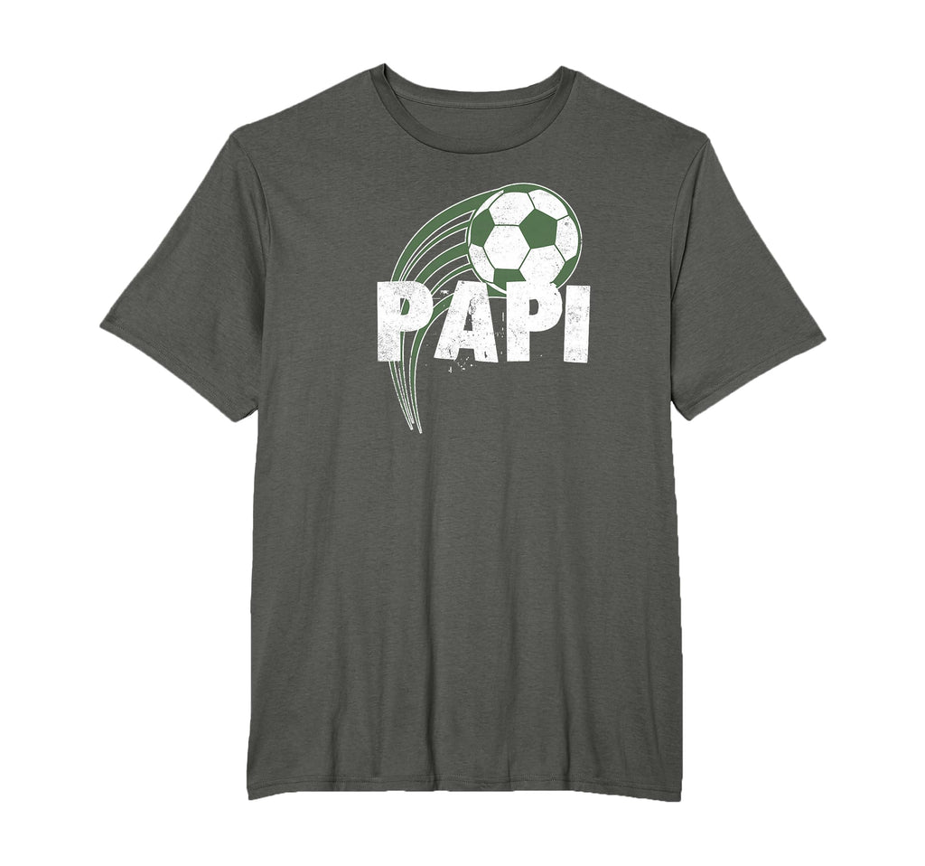 Papi Soccer Shirts Dads Who Love To T-Shirt - Fun Novelty Design Unisex - T-Shirt, Sweatshirt, Hoodie