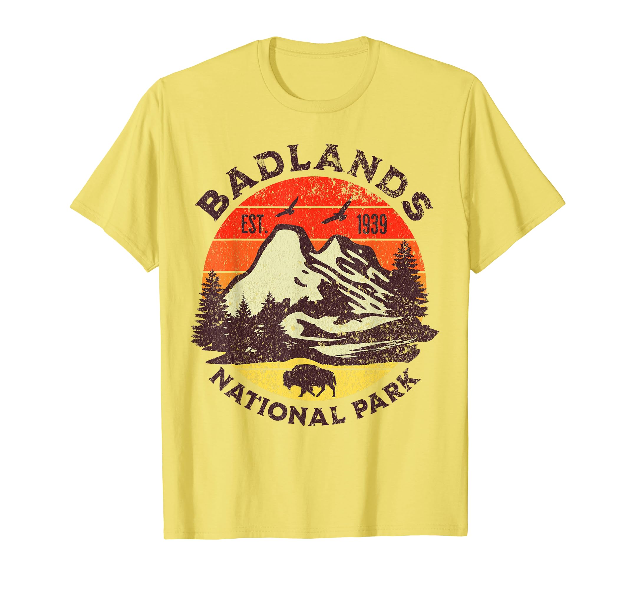 Badlands National Park South Dakota Usa Sweatshirt - Unique Graphic Unisex - T-Shirt, Sweatshirt, Hoodie