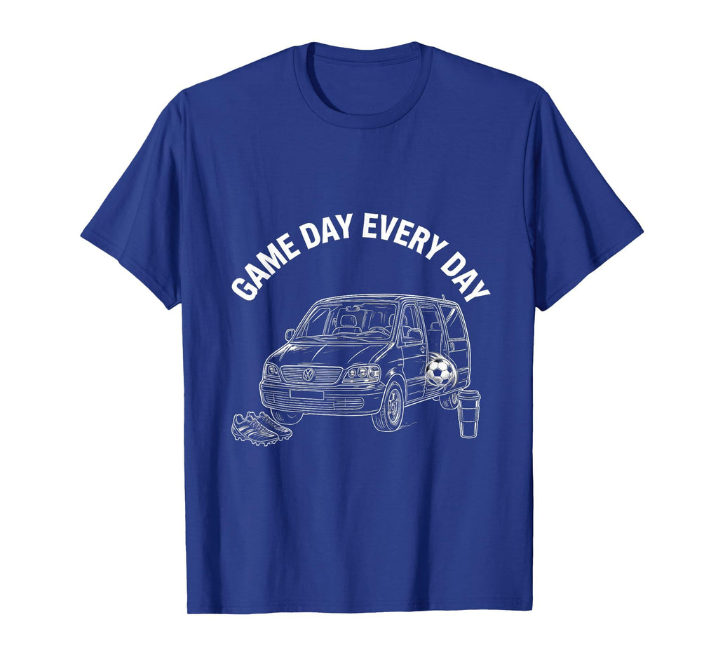 Game Day Every Day Soccer Mom T-Shirt - Graphic Print Unisex - T-Shirt, Sweatshirt, Hoodie