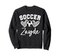 Soccer Zayde Matching Family Soccer Sweatshirt - Graphic Print Unisex - T-Shirt, Sweatshirt, Hoodie