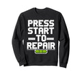 Gaming Repair Console Restoration Sweatshirt - Unique Graphic Unisex - T-Shirt, Sweatshirt, Hoodie