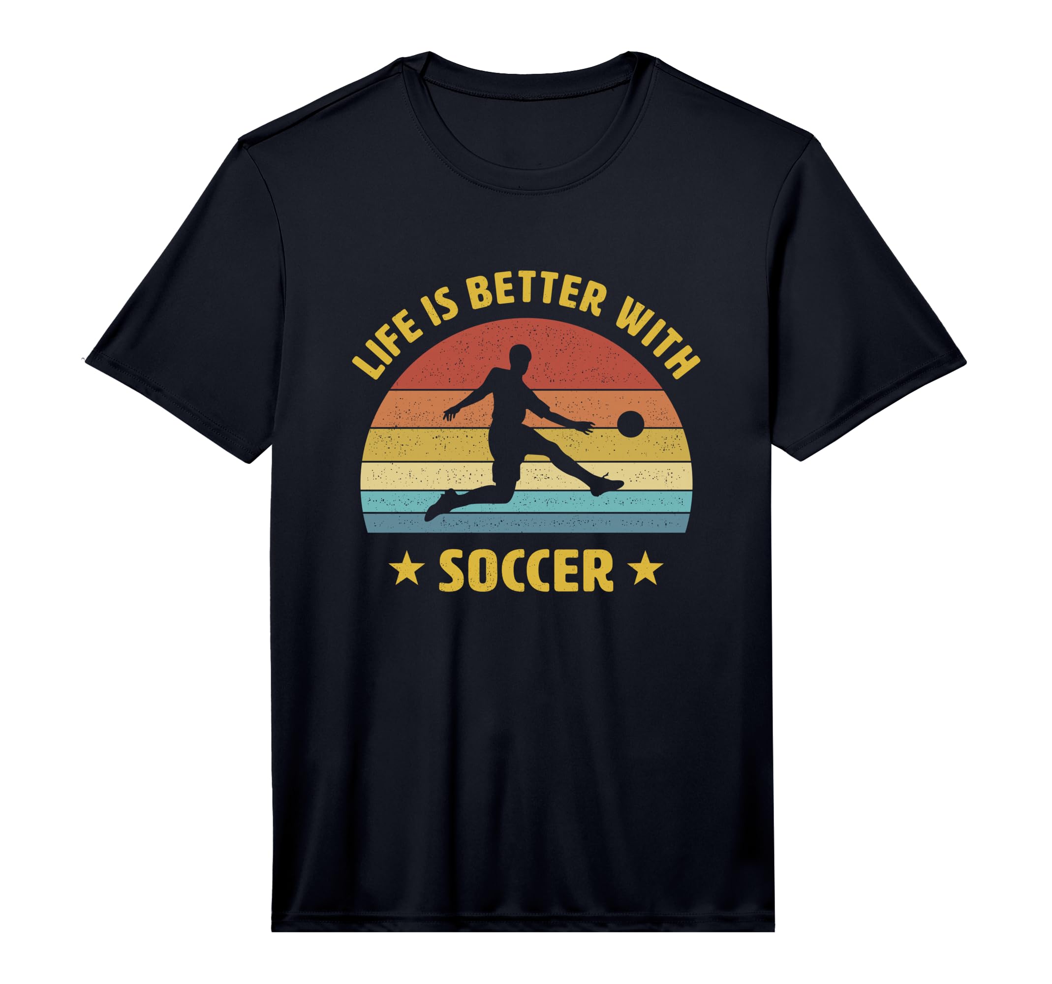 Life Is Better Soccer Next Game Day T-Shirt - Custom Art Print Unisex - T-Shirt, Sweatshirt, Hoodie