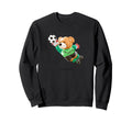 Fly High Save Teddy Bear Goal Keeper Sweatshirt - Trendy Graphic Unisex - T-Shirt, Sweatshirt, Hoodie