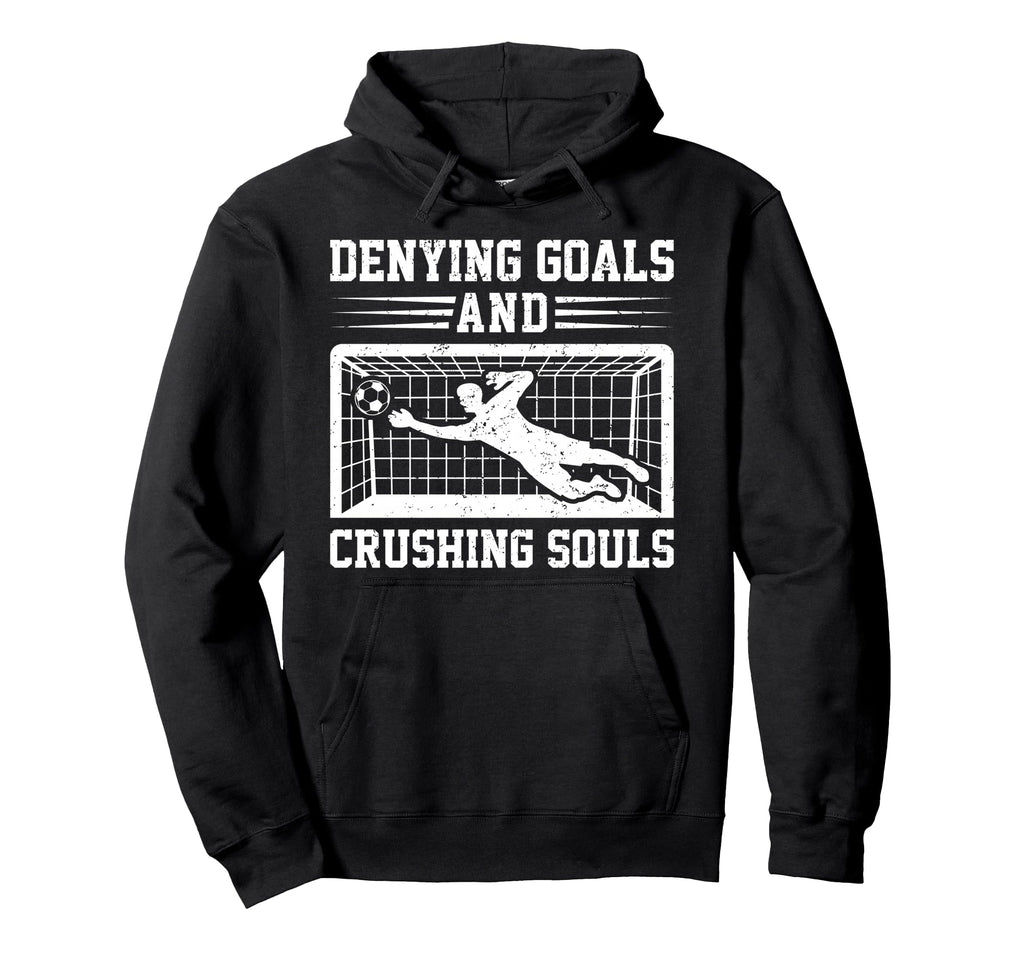 Soccer Goalie Goalkeeper Hoodie - Graphic Print for Adults - T-Shirt, Sweatshirt, Hoodie