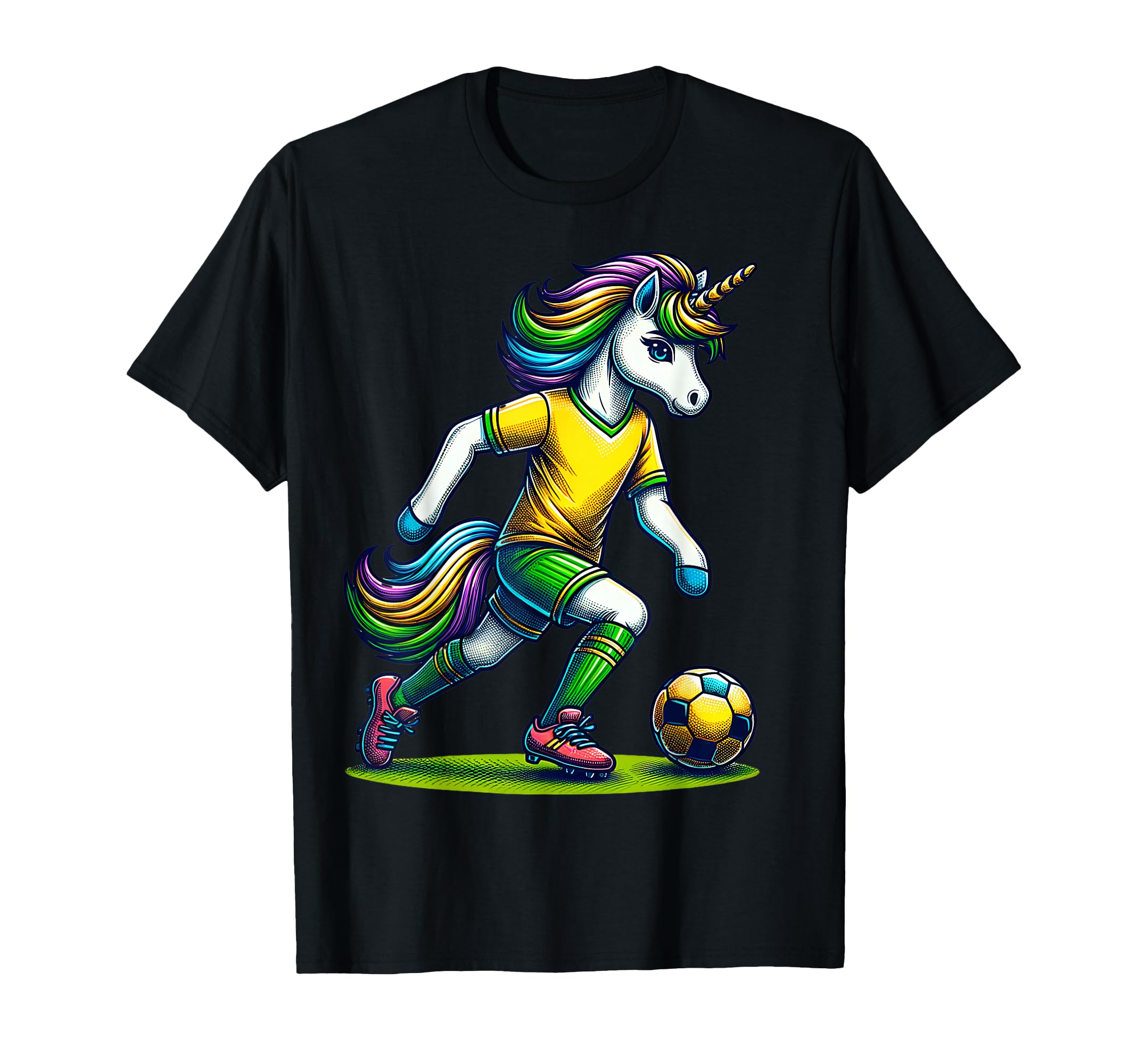 Footballer Unicorn Fans Soccer Team T-Shirt - Streetwear Style Men Women - T-Shirt, Sweatshirt, Hoodie