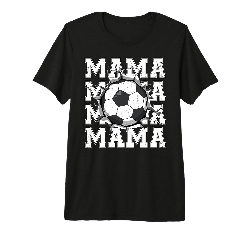 Soccer Mama Cracked Wall Family T-Shirt - Minimalist Print for Adults - T-Shirt, Sweatshirt, Hoodie
