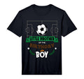 Little Brother Birthday Soccer T-Shirt - Casual Everyday Wear Unisex - T-Shirt, Sweatshirt, Hoodie