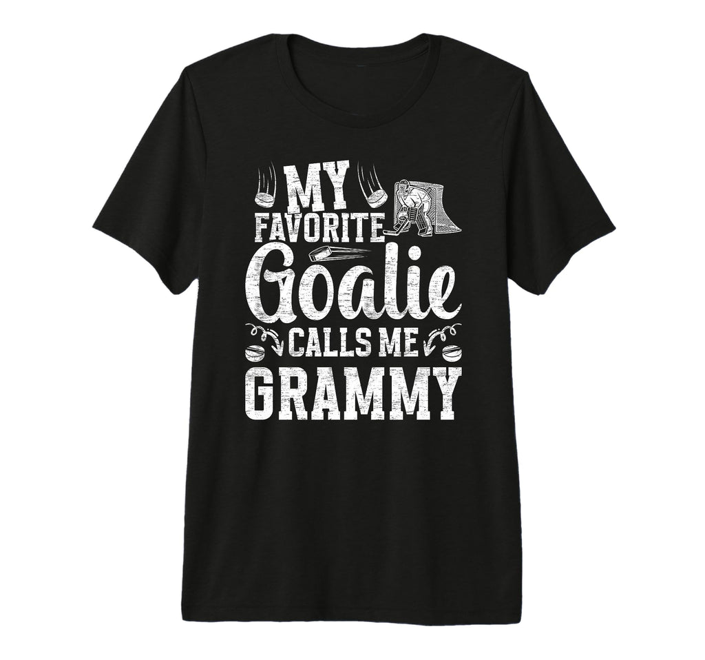 Favorite Ice Hockey Goalie Grammy T-Shirt - Custom Art Print for Adults - T-Shirt, Sweatshirt, Hoodie