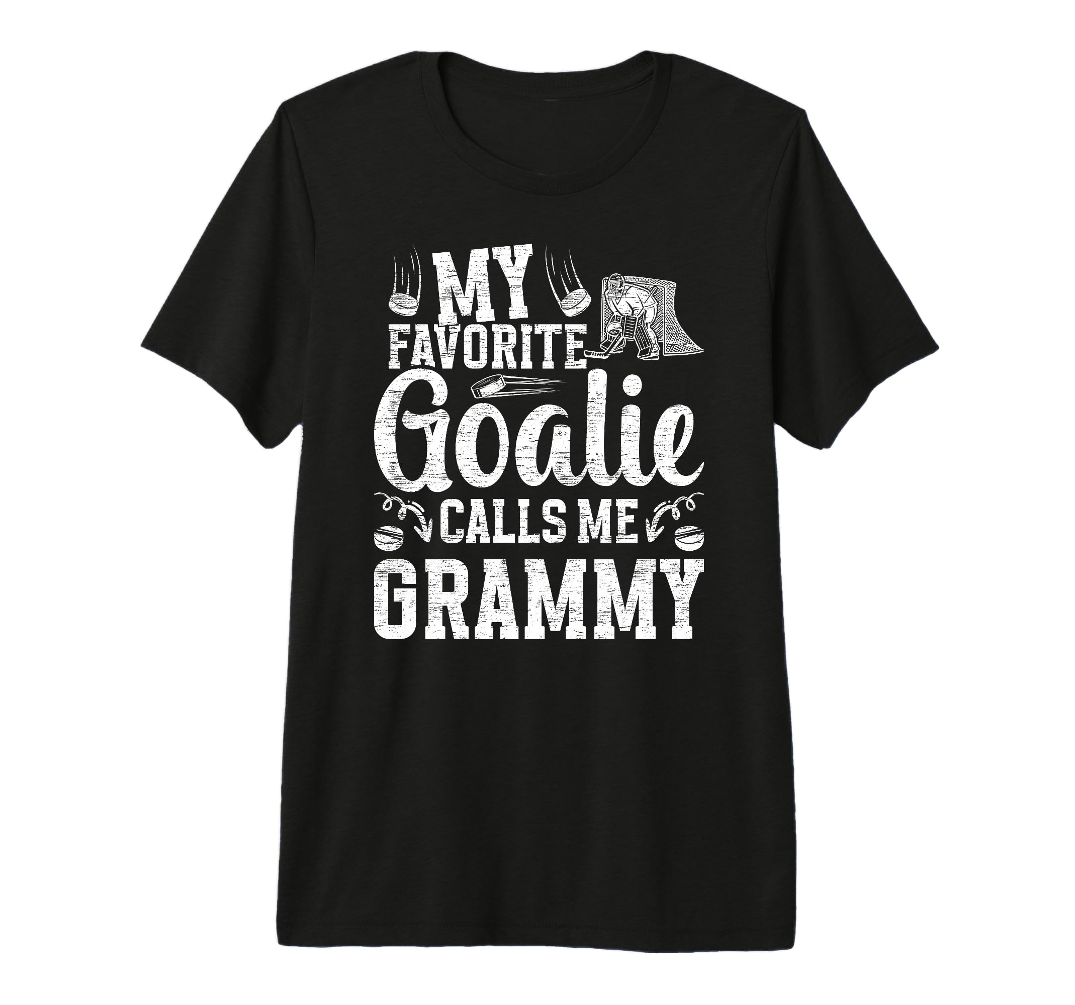 Favorite Ice Hockey Goalie Grammy T-Shirt - Custom Art Print for Adults - T-Shirt, Sweatshirt, Hoodie