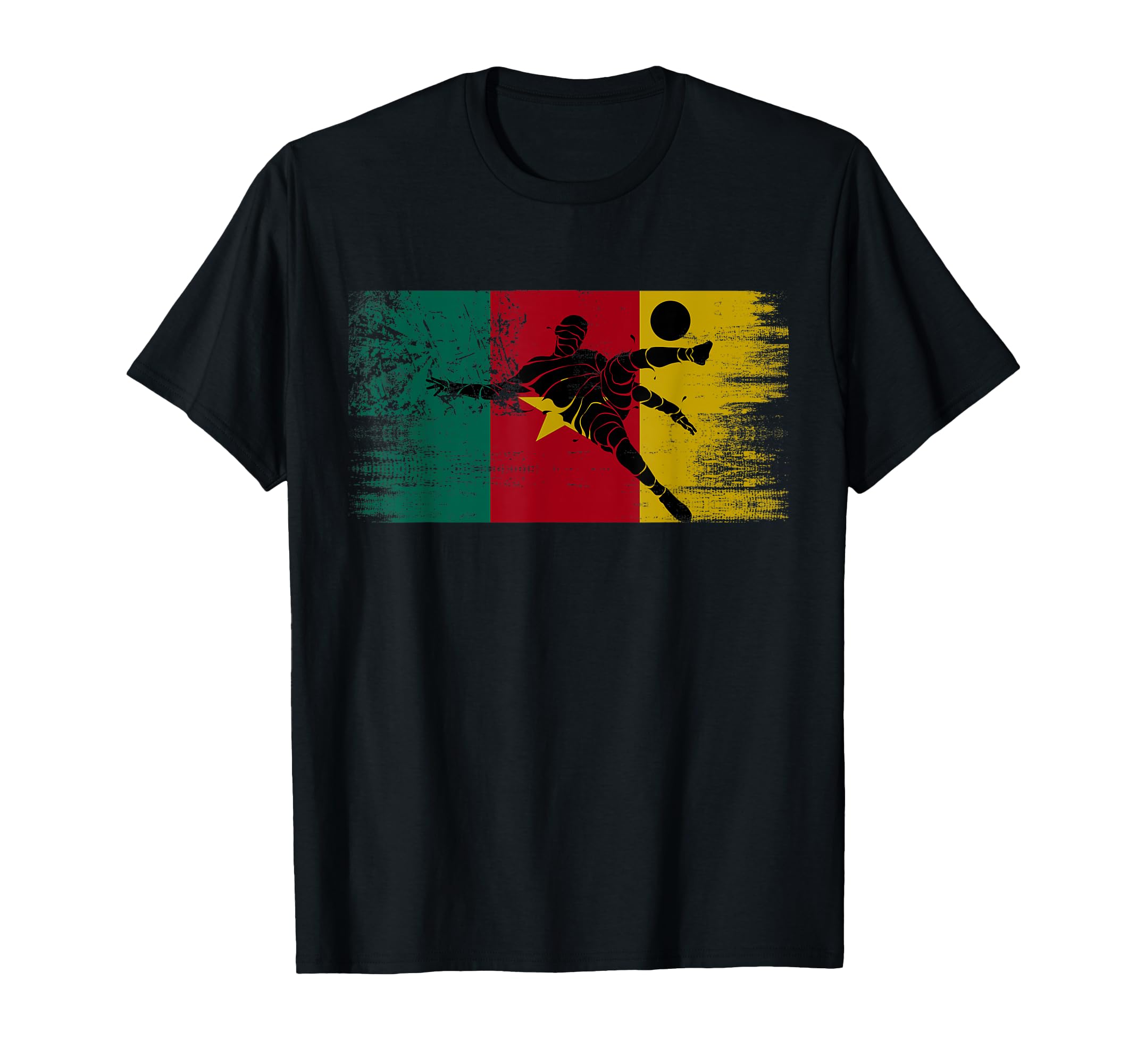 Cameroon Soccer Cameroonian Football T-Shirt - Aesthetic Graphic Men Women - T-Shirt, Sweatshirt, Hoodie