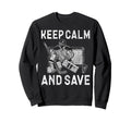 Ice Hockey Goalie Goalkeeper Keep Sweatshirt - Novelty Apparel Men Women - T-Shirt, Sweatshirt, Hoodie
