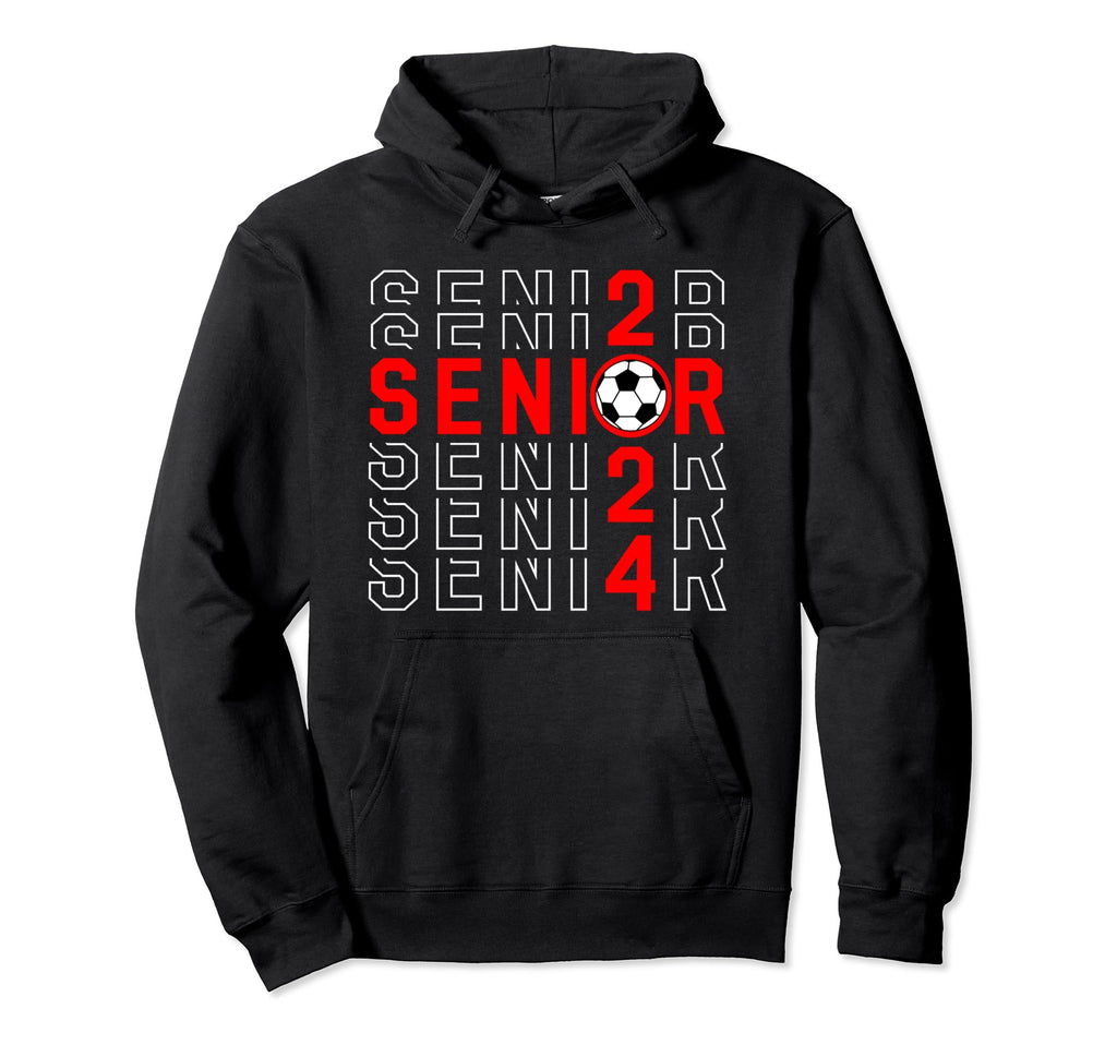 Senior Class 2024 Graduation 2024 Red Hoodie - Graphic Print for Adults - T-Shirt, Sweatshirt, Hoodie