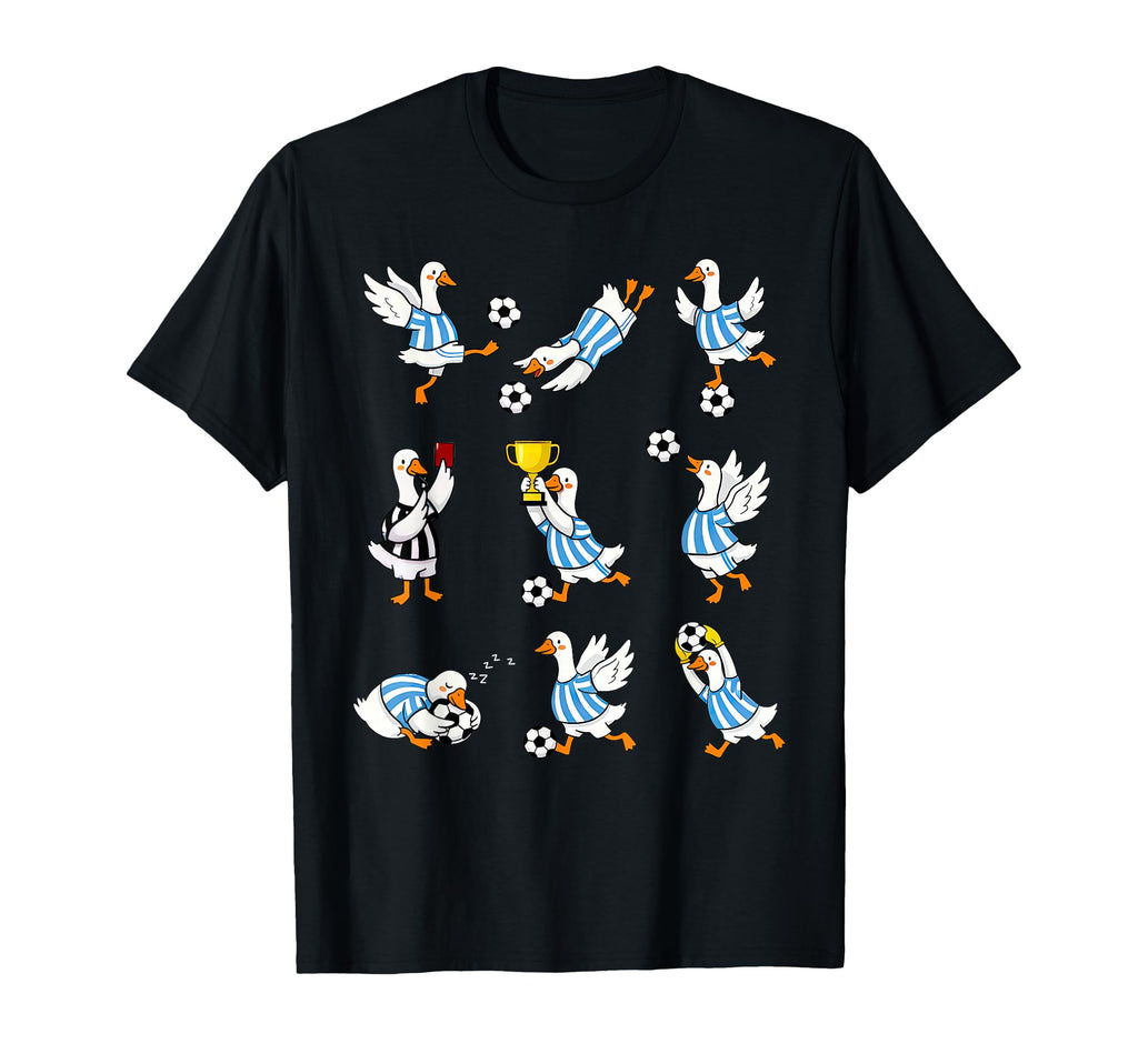 Soccer Mom Silly Goose Playing Soccer T-Shirt - Graphic Print Men Women - T-Shirt, Sweatshirt, Hoodie