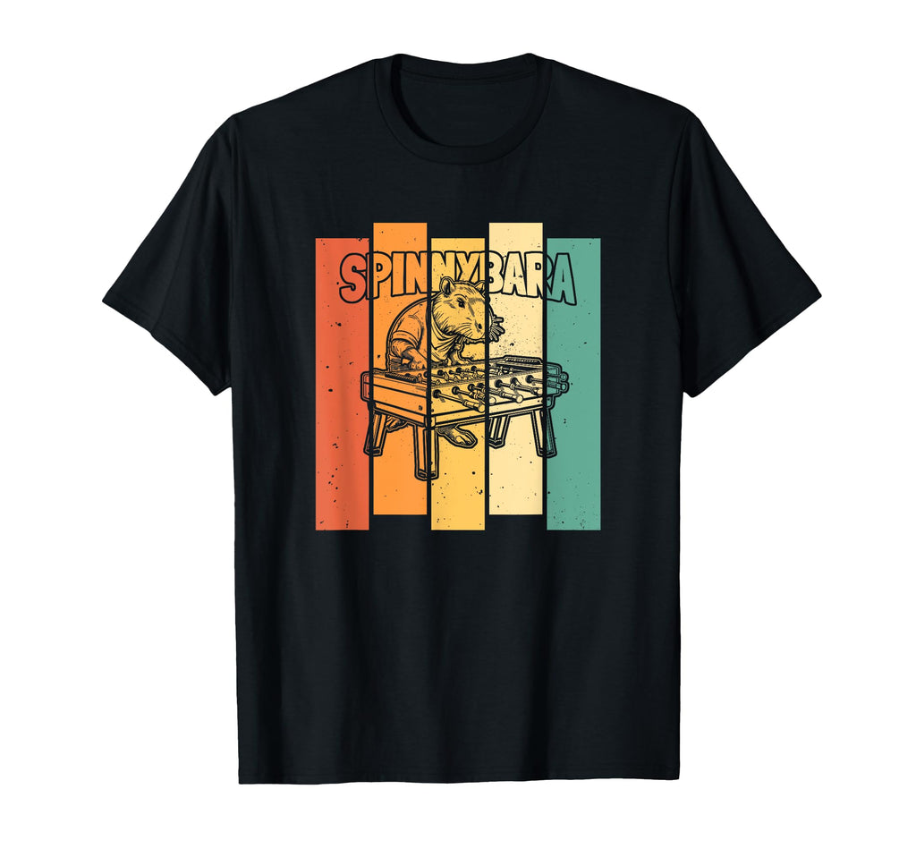 Spinnybara Table Soccer Foosball T-Shirt - Trendy Graphic Men Women - T-Shirt, Sweatshirt, Hoodie