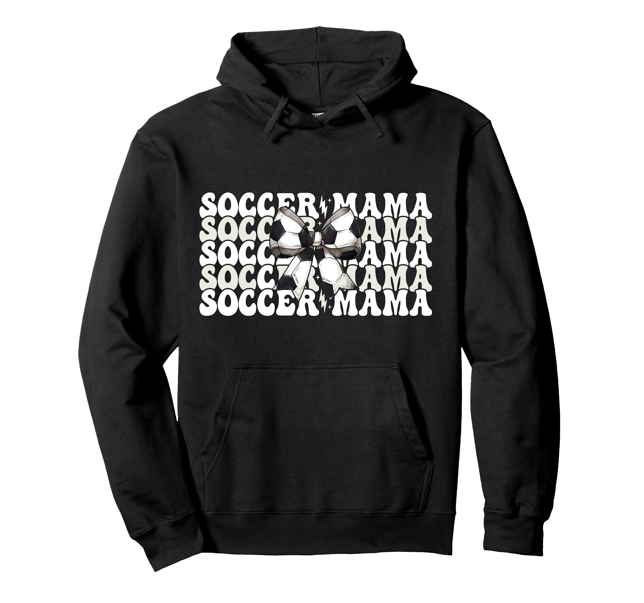 Soccer Mama Soccer Mom Mothers Day Hoodie - Graphic Print for Adults - T-Shirt, Sweatshirt, Hoodie