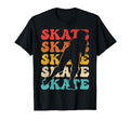 Roller Skating Skate 1970S Black Afro Skate T-Shirt - Unique Graphic Unisex - T-Shirt, Sweatshirt, Hoodie
