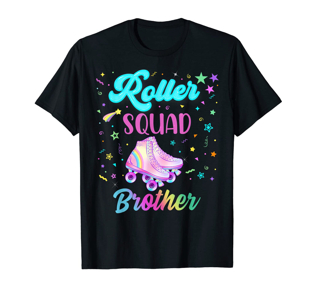 Roller Skate Birthday 80S 90S Party Outfits T-Shirt - Unique Graphic Unisex - T-Shirt, Sweatshirt, Hoodie