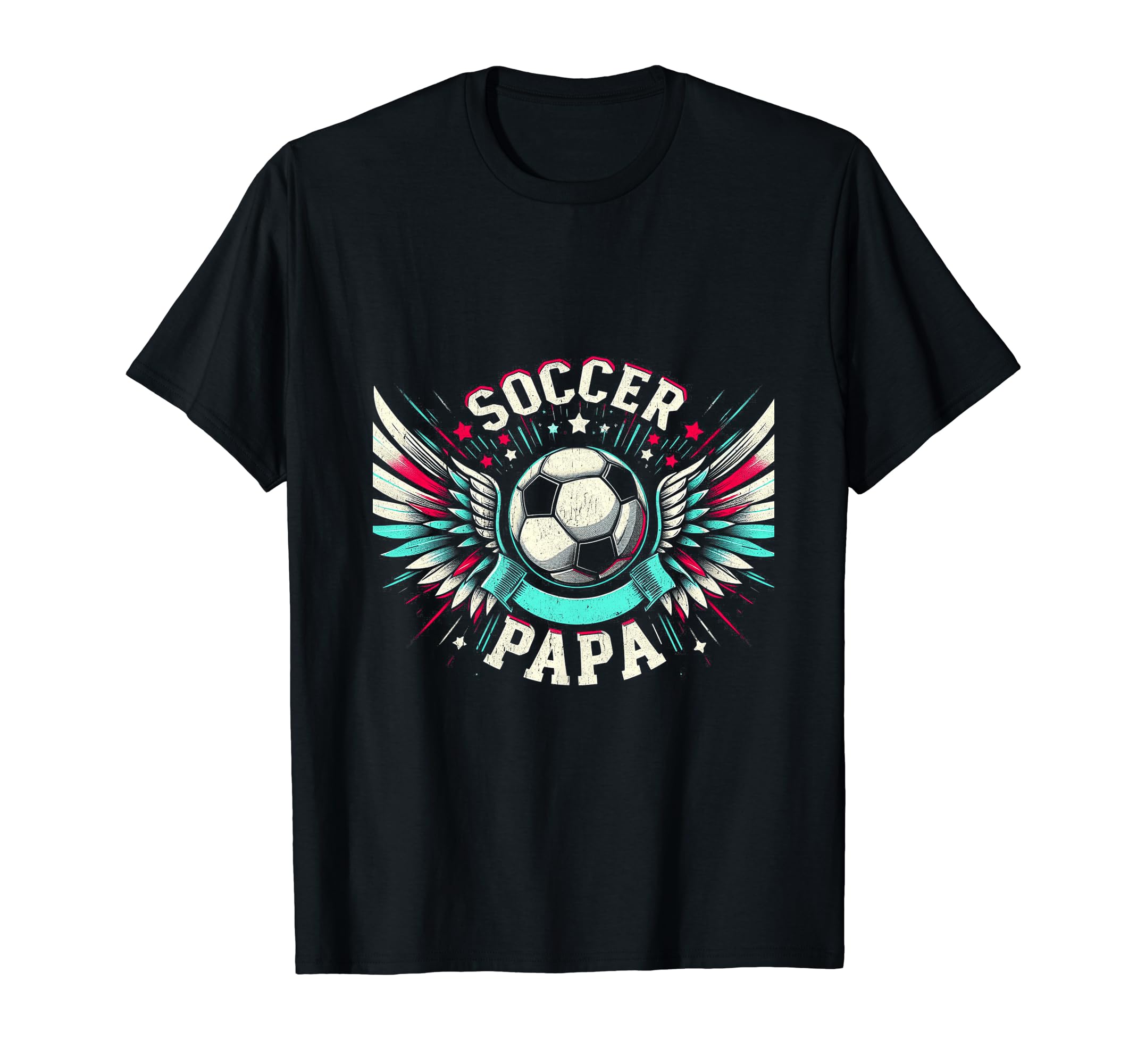 Soccer Papa Family Matching Dad T-Shirt - Casual Everyday Wear for Adults - T-Shirt, Sweatshirt, Hoodie
