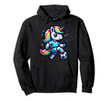 Footballer Unicorn Fans Soccer Team Hoodie - Trendy Graphic for Adults - T-Shirt, Sweatshirt, Hoodie