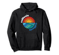 California Surf Beach Surfing Hoodie - Fun Novelty Design Men Women - T-Shirt, Sweatshirt, Hoodie