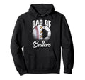 Dad Ballers Soccer Baseball Lover Hoodie - Aesthetic Graphic for Adults - T-Shirt, Sweatshirt, Hoodie