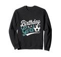 Birthday Soccer Hearts Fun Sweatshirt - Aesthetic Graphic for Adults - T-Shirt, Sweatshirt, Hoodie