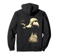 Funny Grunge Smoking Duck Animal Hoodie - Casual Everyday Wear Unisex - T-Shirt, Sweatshirt, Hoodie