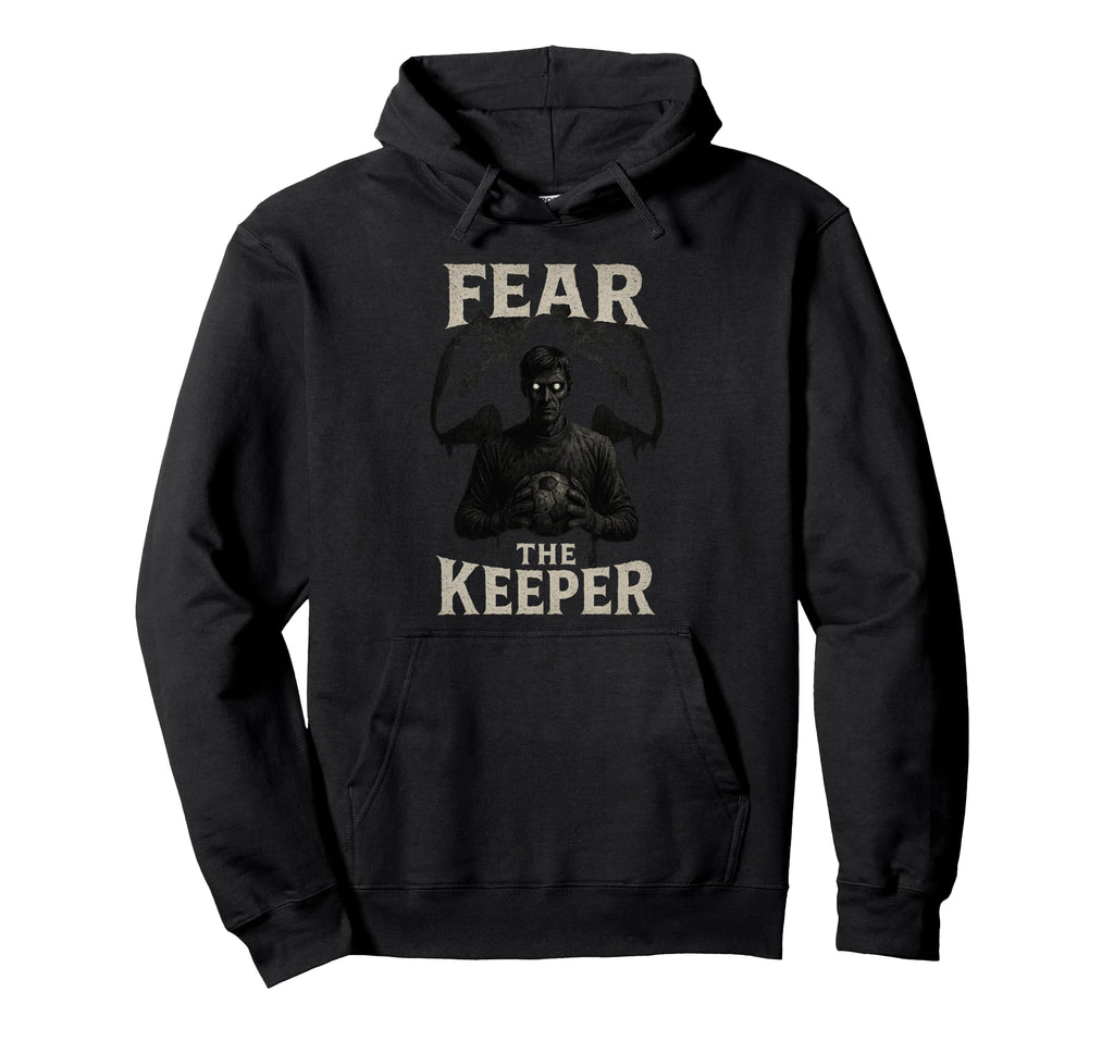 Scary Soccer Goalkeeper Horror Fear Hoodie - Graphic Print Men Women - T-Shirt, Sweatshirt, Hoodie