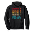Swimming Coach Swimmer Funny Swim Hoodie - Custom Art Print Men Women - T-Shirt, Sweatshirt, Hoodie