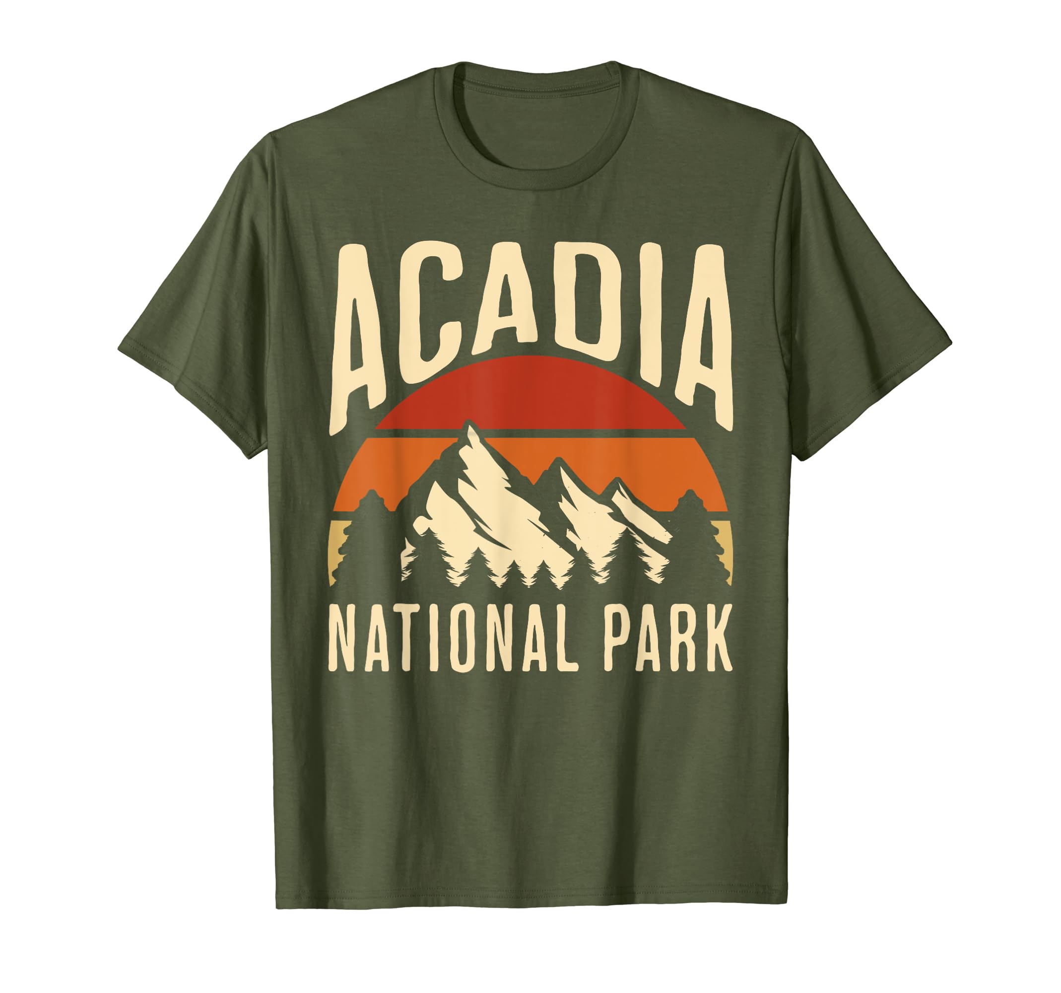 Acadia National Park Maine Usa Outdoor T-Shirt - Trendy Graphic Unisex - T-Shirt, Sweatshirt, Hoodie