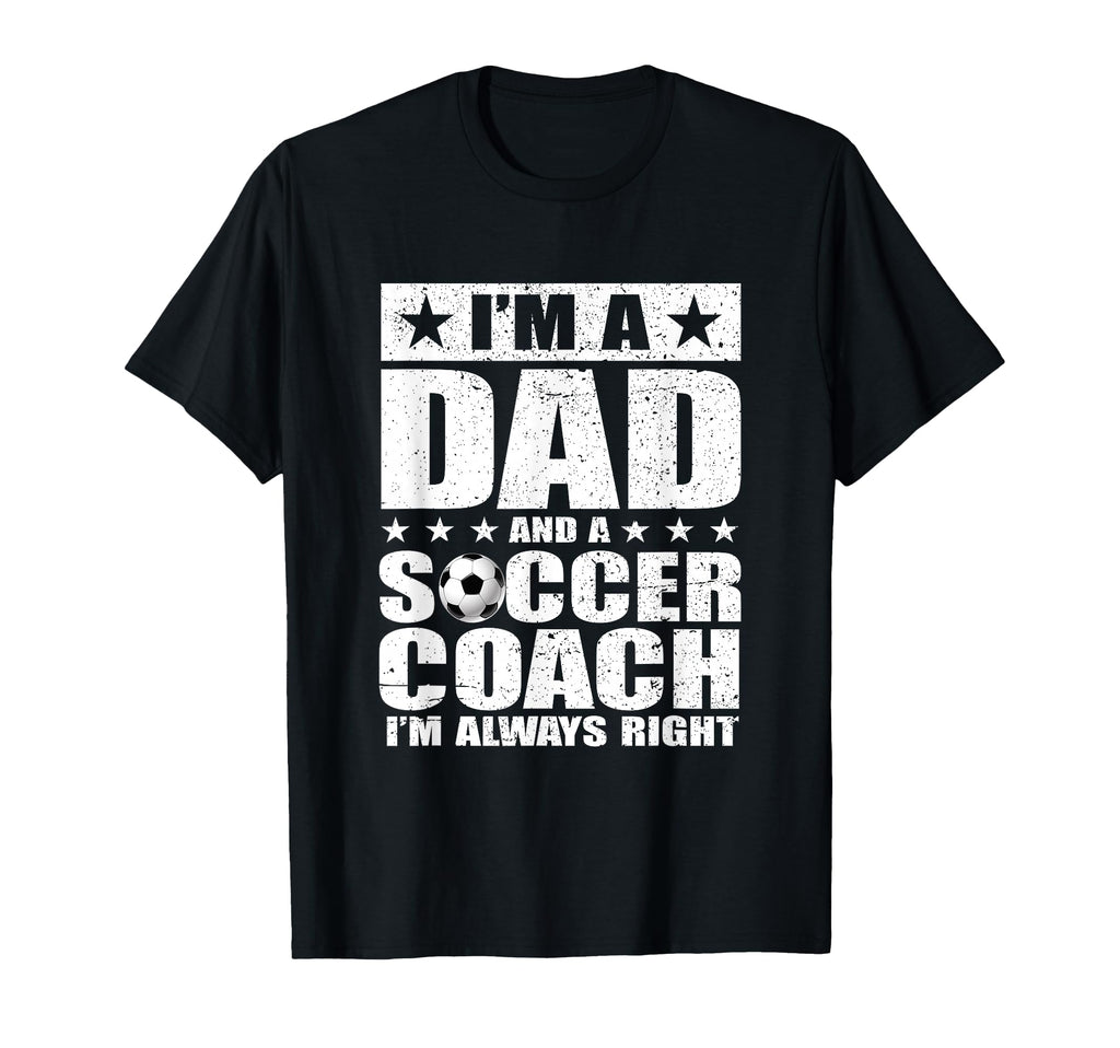 Dad Soccer Coach Fathers Day Shirts T-Shirt - Trendy Graphic Men Women - T-Shirt, Sweatshirt, Hoodie