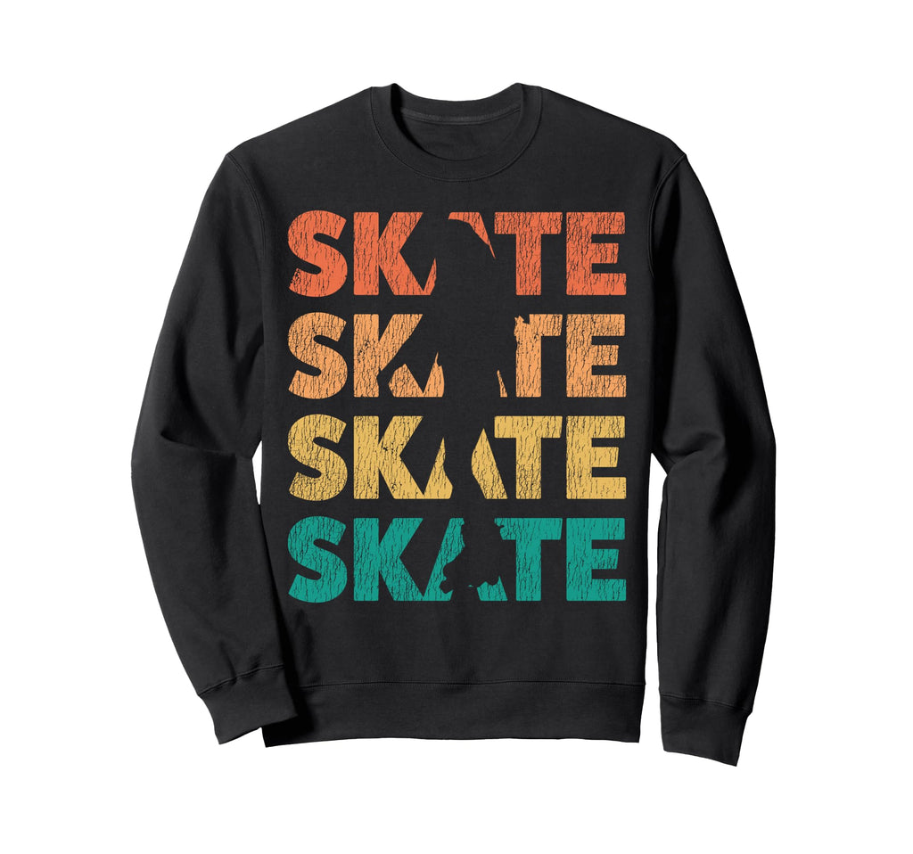 Roller Skating Skate 1970S Skate Sweatshirt - Unique Graphic Men Women - T-Shirt, Sweatshirt, Hoodie