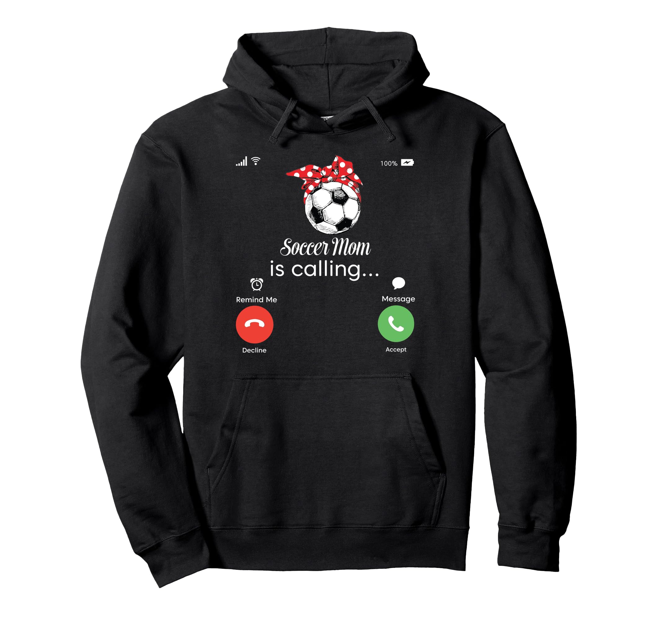 Soccer Mom Must Haves Womens Mother Day Hoodie - Unique Graphic for Adults - T-Shirt, Sweatshirt, Hoodie