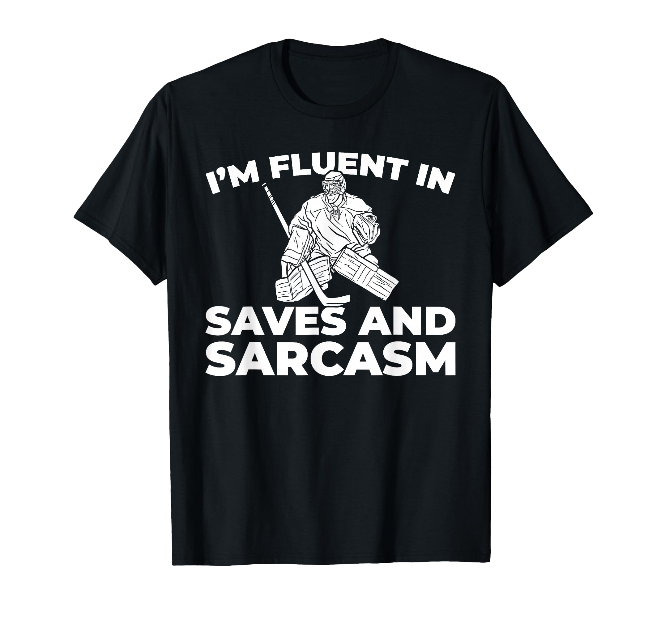 Hockey Goalkeeper Ice Hockey Goalie T-Shirt - Aesthetic Graphic Men Women - T-Shirt, Sweatshirt, Hoodie