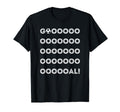 Goal Scoring Soccer Soccer Player T-Shirt - Aesthetic Graphic for Adults - T-Shirt, Sweatshirt, Hoodie