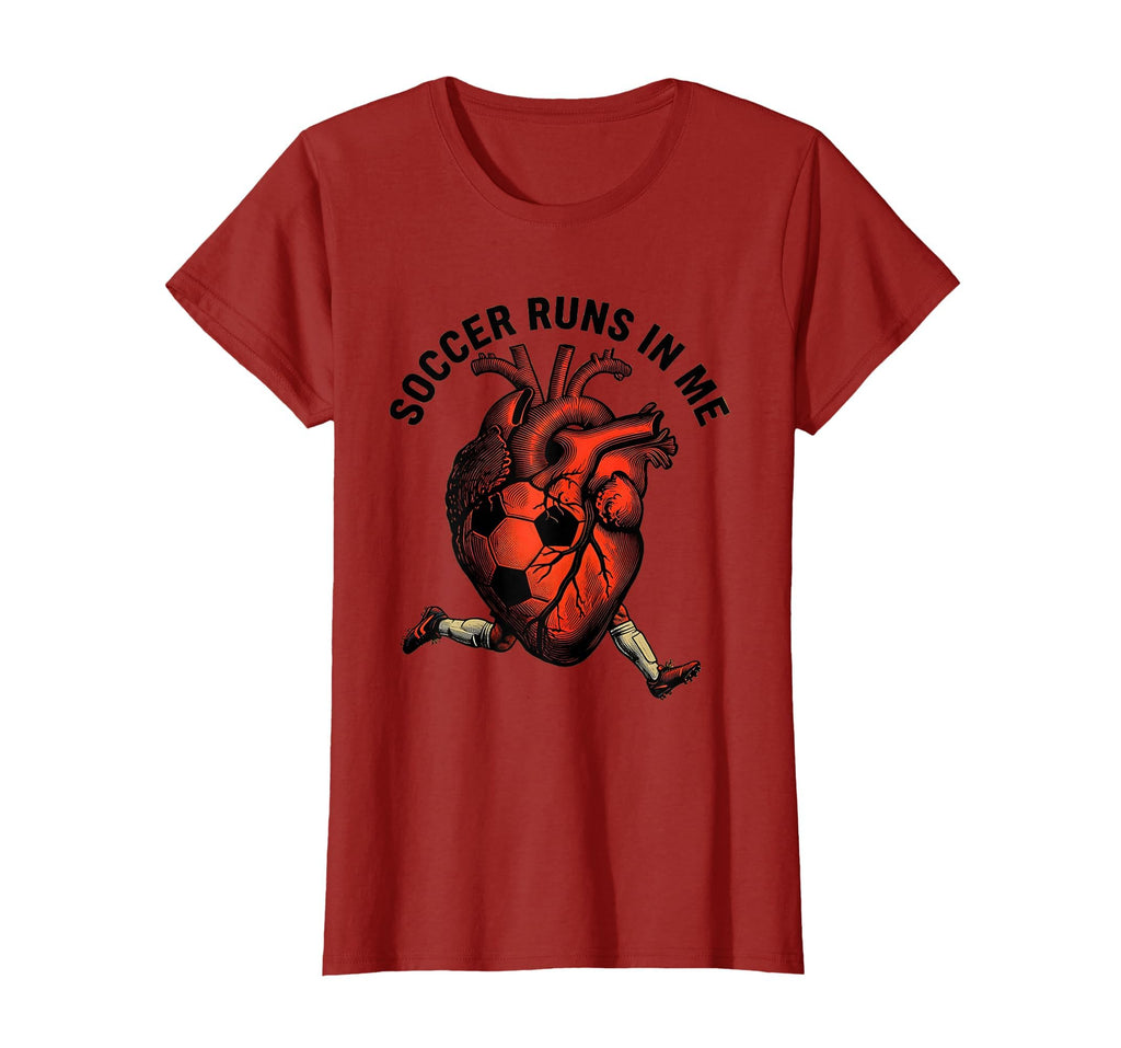 Soccer Runs Me Soccer T-Shirt - Unique Graphic for Adults - T-Shirt, Sweatshirt, Hoodie