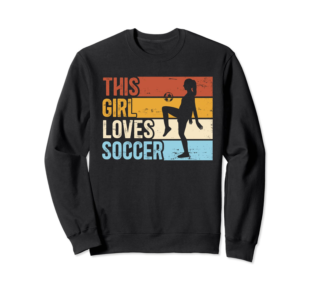 Sport Funny This Loves Soccer Sweatshirt - Minimalist Print Unisex - T-Shirt, Sweatshirt, Hoodie