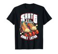 Skate Now Later Roller Skating T-Shirt - Aesthetic Graphic Men Women - T-Shirt, Sweatshirt, Hoodie