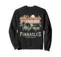 Pinnacles National Park Us Sweatshirt - Minimalist Print Men Women - T-Shirt, Sweatshirt, Hoodie