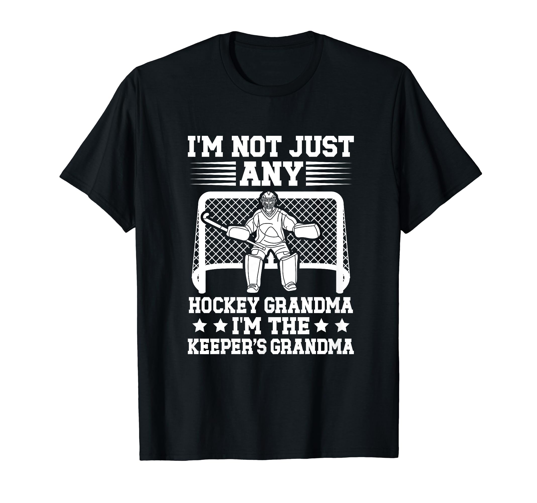 Im Hockey Keeper Grandma Hockey T-Shirt - Unique Graphic Men Women - T-Shirt, Sweatshirt, Hoodie