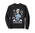 Soccer Mom Skeletton Halloween Soccer Sweatshirt - Graphic Print Unisex - T-Shirt, Sweatshirt, Hoodie