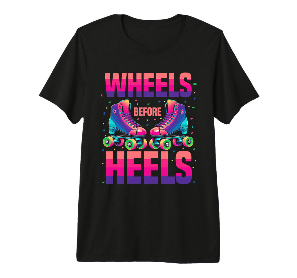 70S 80S Skates Roller Skate Wheels T-Shirt - Streetwear Style Unisex - T-Shirt, Sweatshirt, Hoodie